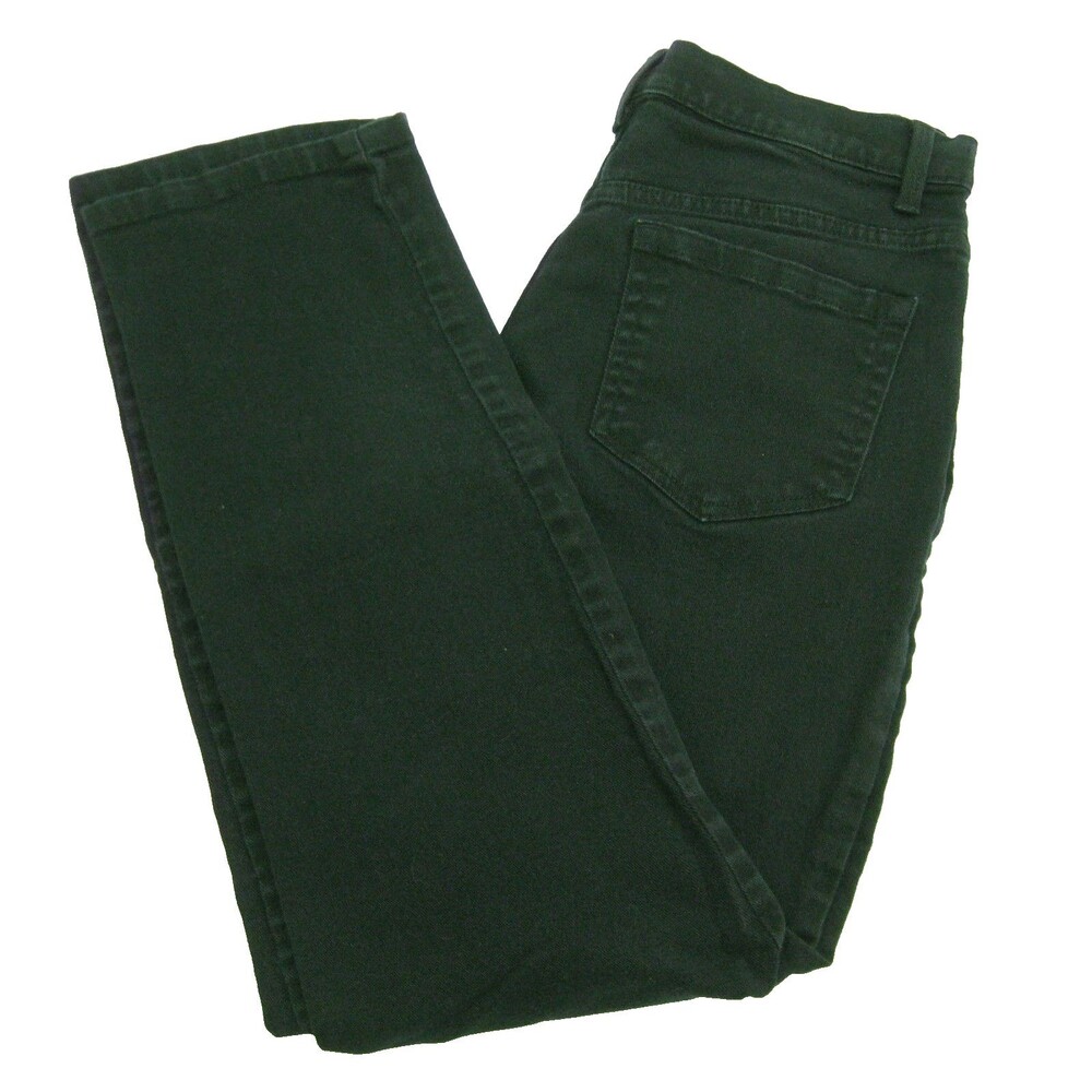 Gloria Vanderbilt Jeans Womens Size 4 Black Denim Pant 5 Pockets Amanda Zip Fly